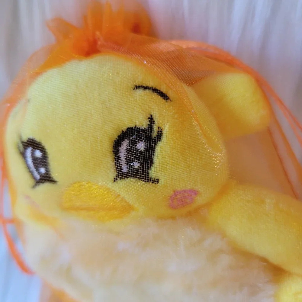 Set of 2 Plush Duck Scrunchies